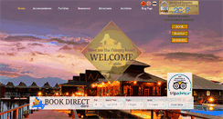 Desktop Screenshot of inlefloatingresort.com